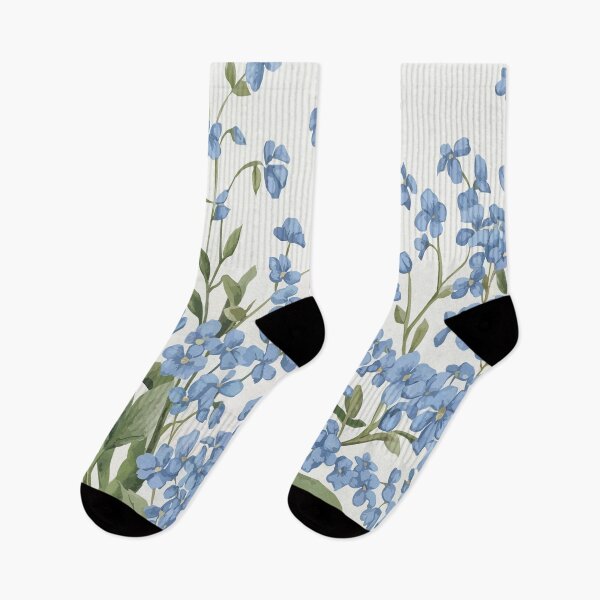 Item preview, flower pattern, seamless pattern, floral pattern,Little Blue Flowers designed and sold by asbno19.