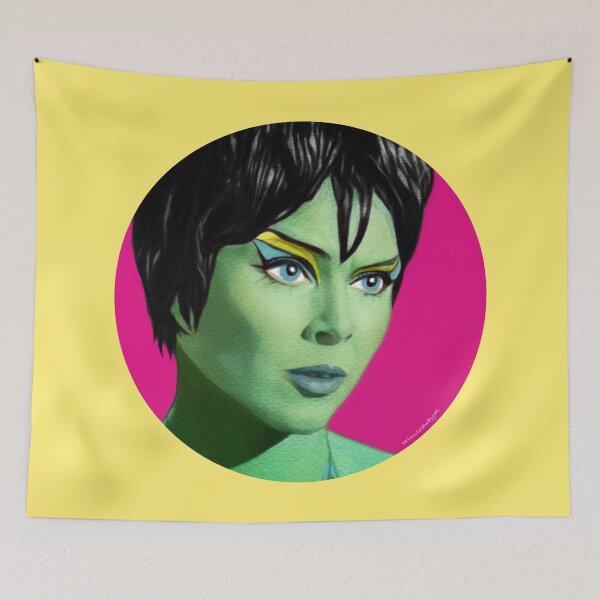 Item preview, Marta 2 Orion Woman Pink Pop Art Acrylics designed and sold by orionlodubyal.