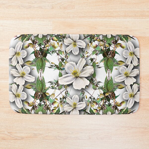 Item preview, Pattern from Clematis plant with flowers designed and sold by Robin3DT.