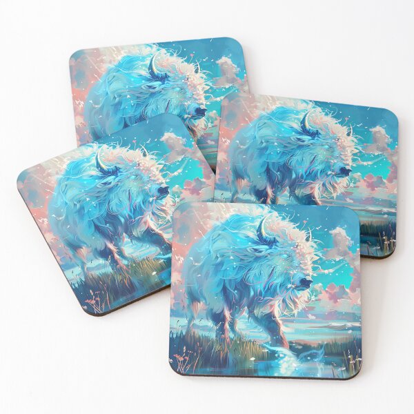 Item preview, Journeying Spirit Bison - anime style designed and sold by TorriPhoto.
