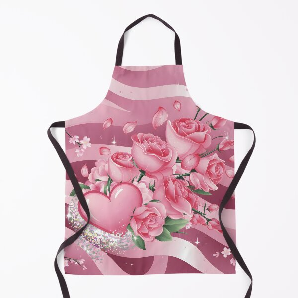 Aperçu de l'œuvre Mignon Girly Rose Floral Fleurs Roses Coeur Rose Rose Rose créée et vendue par clothesy7.
