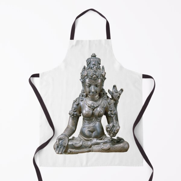 Item preview, Silver Javanese Seated Tara Statue designed and sold by gallofoto.