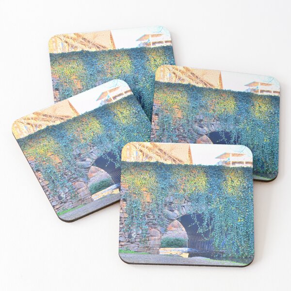 Item preview, Ivy Wall At Falls Park On The Reedy Greenville South Carolina designed and sold by LisaWootenPhoto.