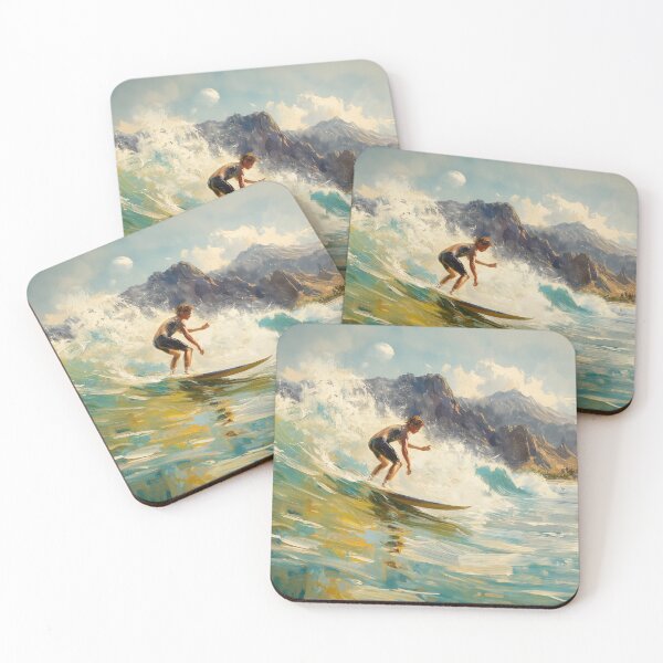 Item preview, Coastal Adventure: Youthful Spirits Surfing designed and sold by Tsurfinculture.