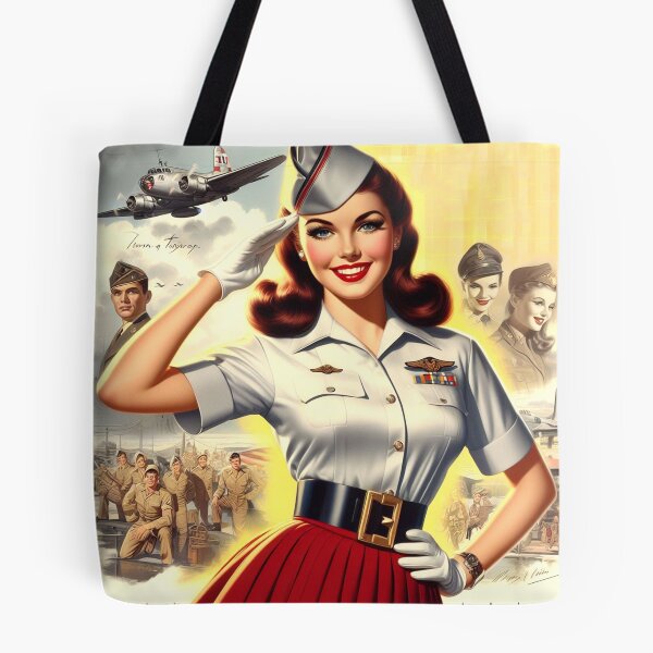 Item preview, Vintage Army Pin-up designed and sold by PulpVintage.