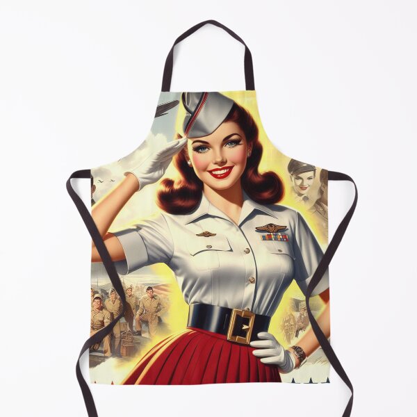 Item preview, Vintage Army Pin-up designed and sold by PulpVintage.