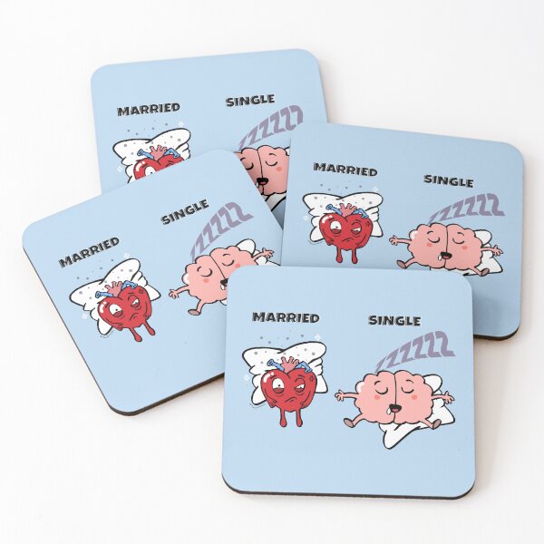 Item preview, Married Vs. Single Humor designed and sold by Claustronautas.
