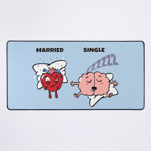 Item preview, Married Vs. Single Humor designed and sold by Claustronautas.