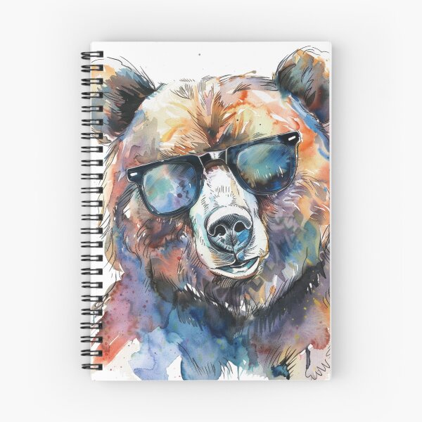 Item preview, Bear with Sunglasses designed and sold by SociallyRemoved.