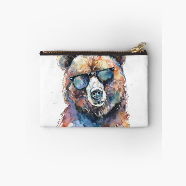 Item preview, Bear with Sunglasses designed and sold by SociallyRemoved.