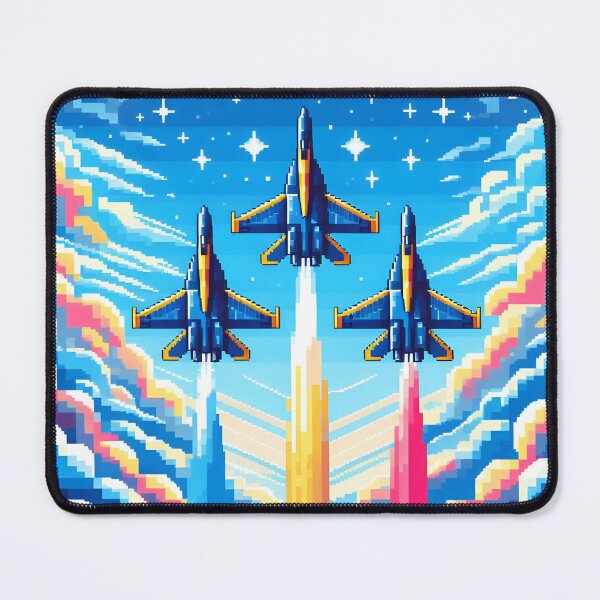 Item preview, Retro Gaming Style blue Angels F18 designed and sold by Miguel Lopes.