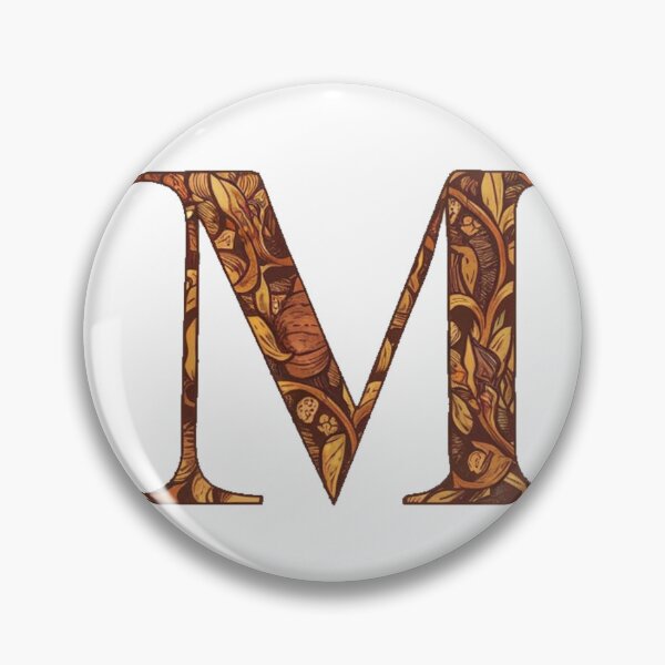 Item preview, decorated monogram m designed and sold by hamzamah.