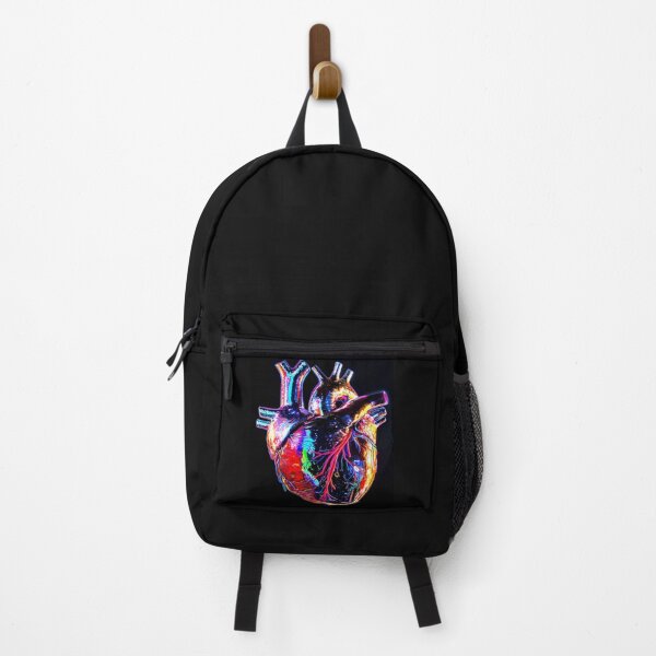 Artikelvorschau, Organic Herz Human Neon farbig schwarz entworfen und verkauft von G-M-Designs.