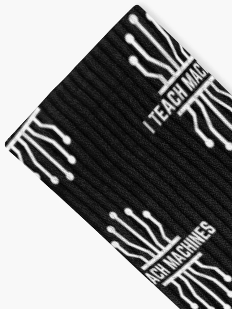 Thumbnail 2 of 5, Socks, Machine Learning Engineer Artificial Intelligence designed and sold by GrumpyDadCo.