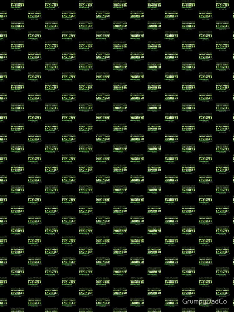 Thumbnail 3 of 3, Scarf, Machine Learning Engineer Artificial Intelligence designed and sold by GrumpyDadCo.