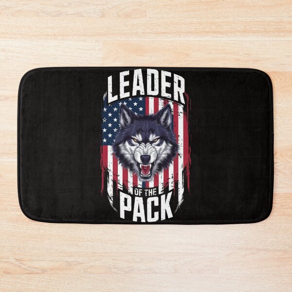 Artikelvorschau, Alpha Wolf & American Pride Tee - Patriotisches T-Shirt mit Rudelführer entworfen und verkauft von HOMEDESIGNPRINT.