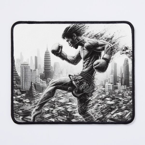 Item preview, Muay Thai Fighter Thailand Kickboxing designed and sold by Martial-Art-23.