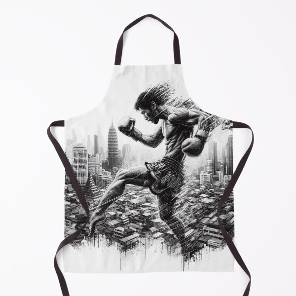 Item preview, Muay Thai Fighter Thailand Kickboxing  designed and sold by Martial-Art-23.