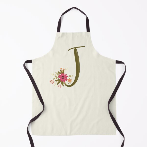 Item preview, Vintage Bouquet Floral Initial - J designed and sold by Willow & Grace Designs.