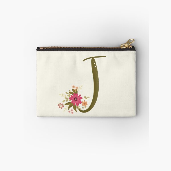 Item preview, Vintage Bouquet Floral Initial - J designed and sold by Willow & Grace Designs.