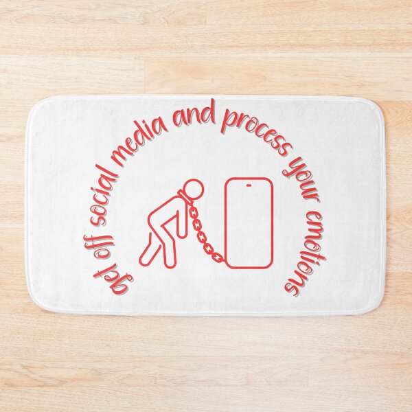 Item preview, get off social media and process your emotions designed and sold by QueerPenguin.