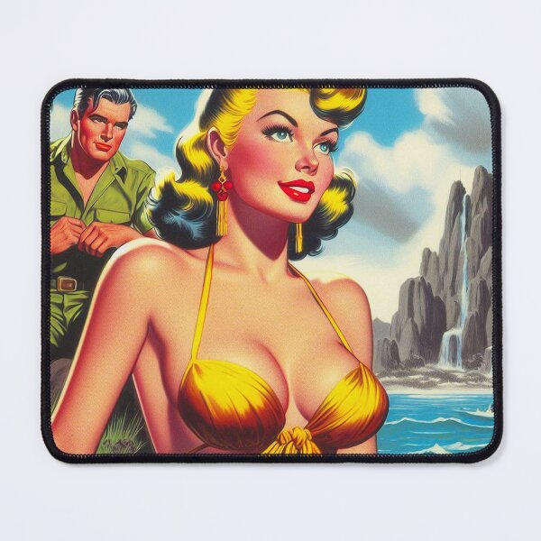 Item preview, Retro Summer Pin-up designed and sold by PulpVintage.