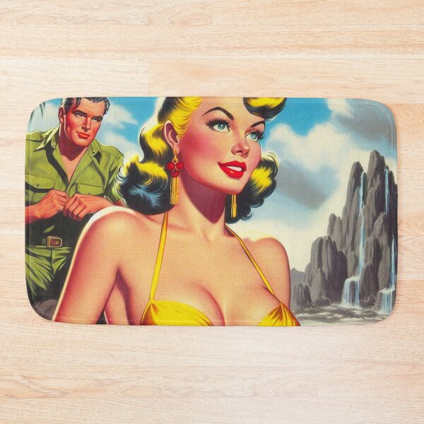 Item preview, Retro Summer Pin-up designed and sold by PulpVintage.