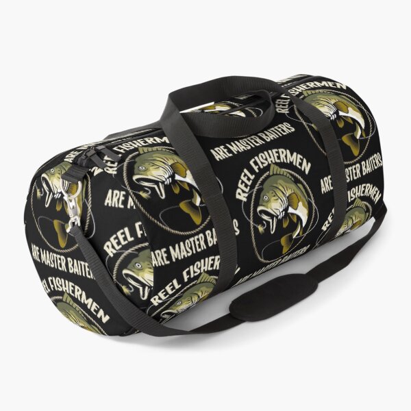 Item preview, Funny Fishing Reel Fishermen Are Master Baiters Angler Humor Lucky Fishing designed and sold by Bad Kitty Designz.