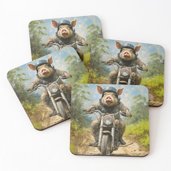 Item preview, Hog Wild Adventures: When Pigs Ride! designed and sold by drawbey.