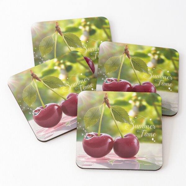 Item preview, Two cherries, Summer designed and sold by WiolettaS.