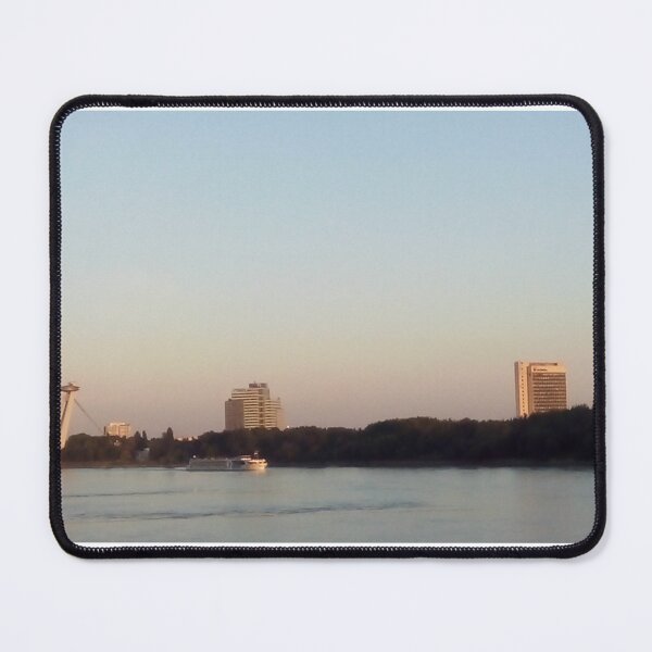 Item preview,  Danube , boat and blue sky designed and sold by miaterinka.