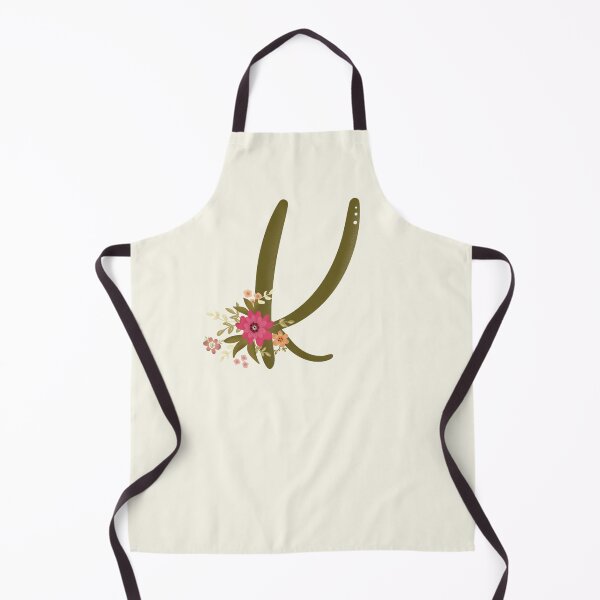 Item preview, Vintage Bouquet Floral Initial - K designed and sold by Willow & Grace Designs.