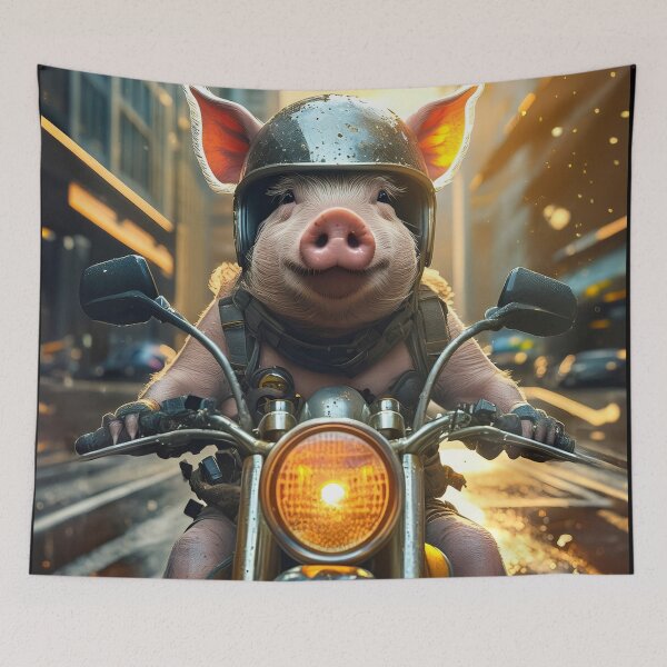 Item preview, Hog Wild Adventures: When Pigs Ride! designed and sold by drawbey.