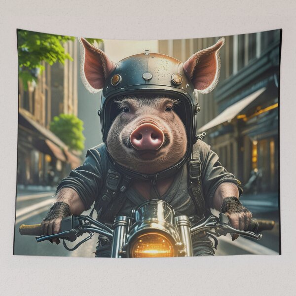 Item preview, Hog Wild Adventures: When Pigs Ride! designed and sold by drawbey.