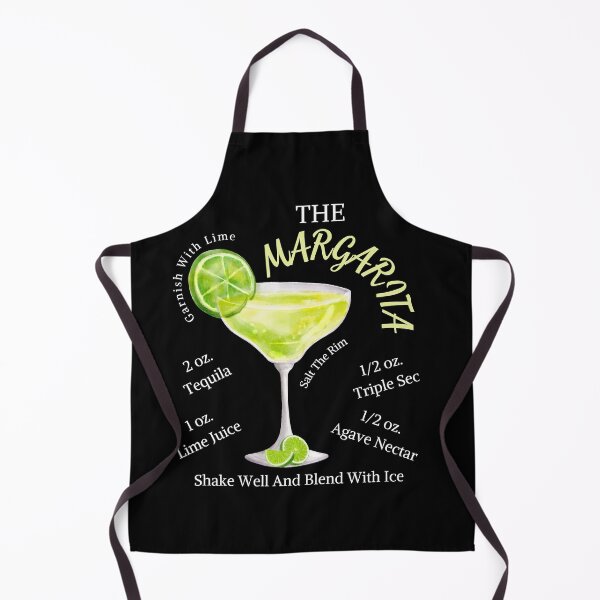 Item preview, Classic Margarita Cocktail Recipe Design designed and sold by delohill.