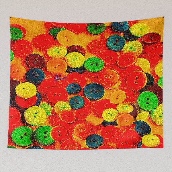 Item preview, Scattered Bubbled Buttons designed and sold by Fluid Artzworx.