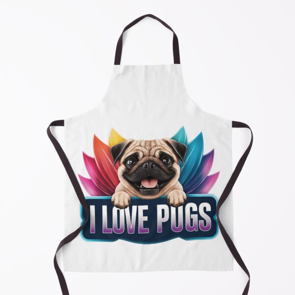 Item preview, I love Pugs designed and sold by vfcolagiovanni.