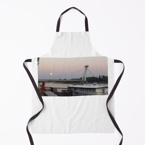 Item preview, Danube, moon, and sky, Bratislava -UFO designed and sold by miaterinka.