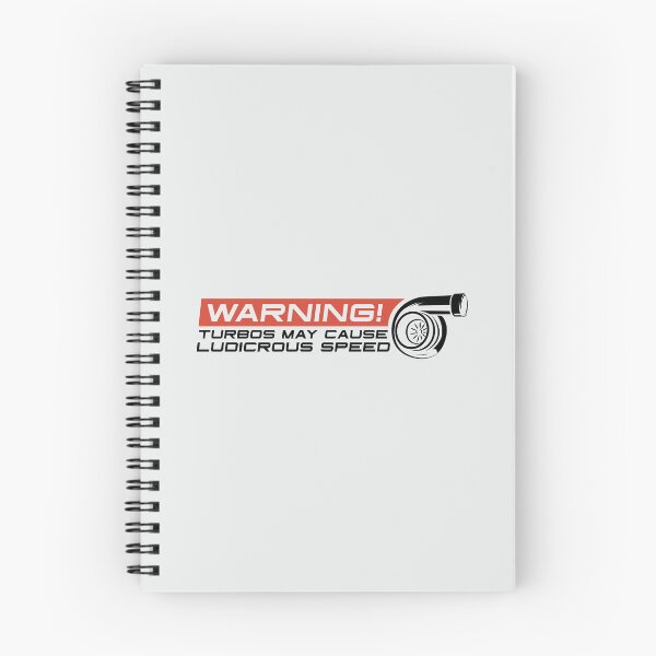 Item preview, Warning! Turbos May Cause Ludicrous Speed - Light Background designed and sold by ApexFibers.