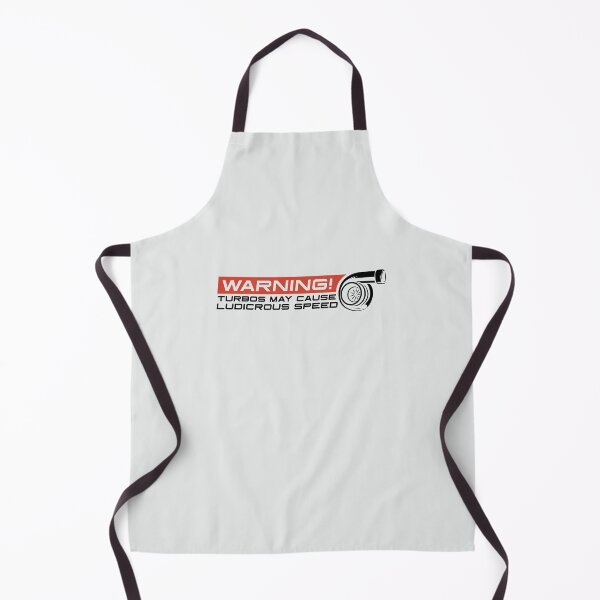 Item preview, Warning! Turbos May Cause Ludicrous Speed - Light Background designed and sold by ApexFibers.