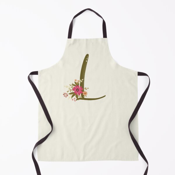Item preview, Vintage Bouquet Floral Initial - L designed and sold by Willow & Grace Designs.