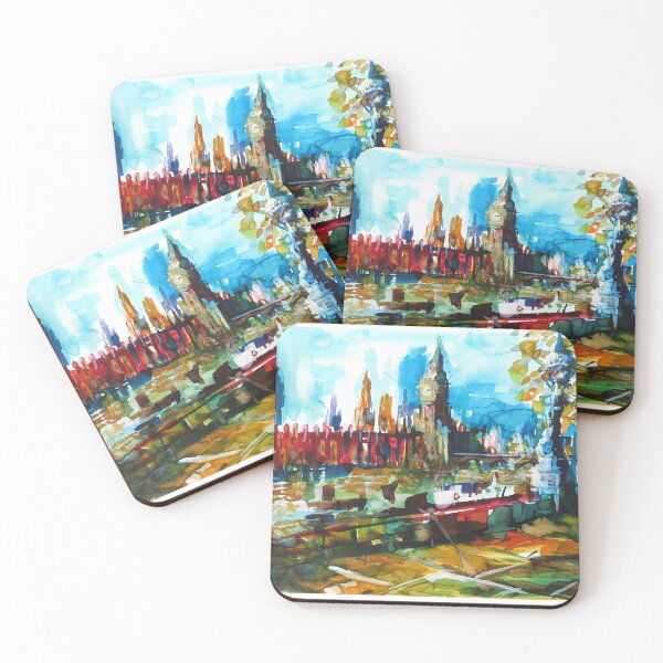 Item preview, Houses of Parliament , London , Watercolour Inks designed and sold by Luke Bailey.