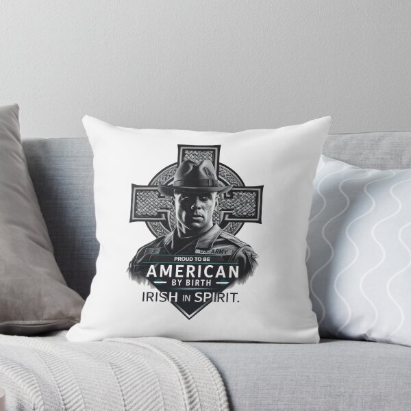 Item preview, Proud to be American by Birth. Irish in Spirit. U.S ARMY designed and sold by REAL IRISH GIFTS.