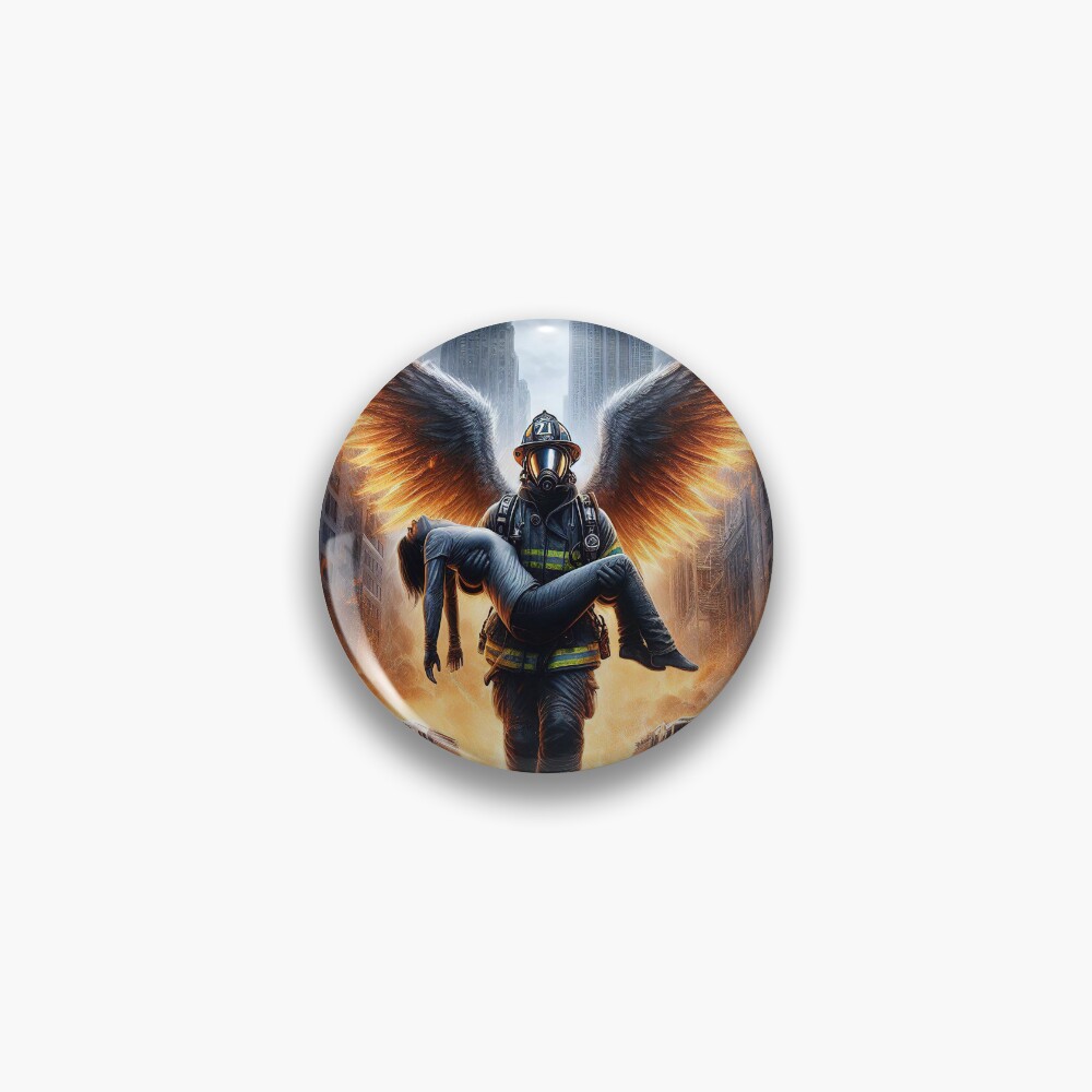 Item preview, Pin designed and sold by RescueMerch.