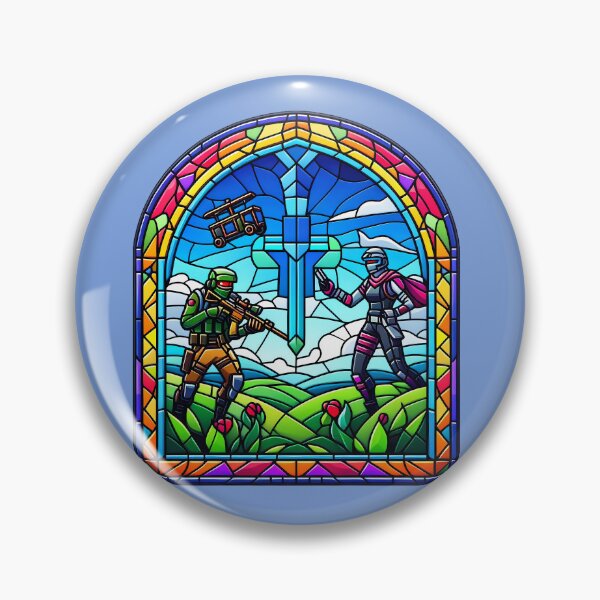 Item preview, Stained glass battle royale  designed and sold by acdougla17.