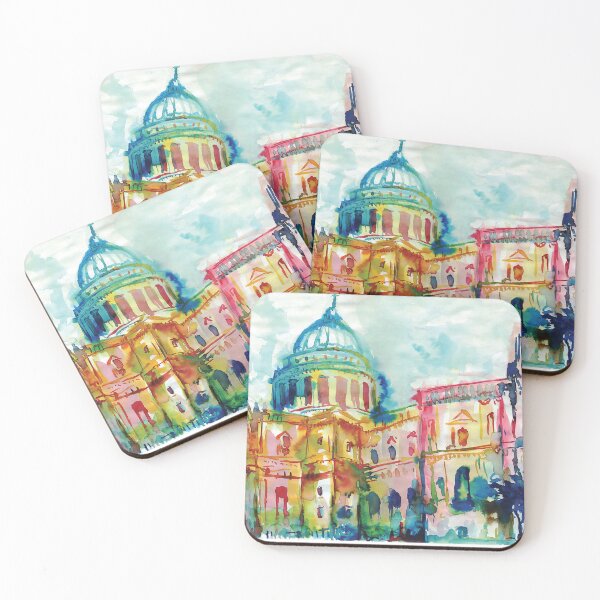 Item preview, St. Paul's Cathedral , London , Watercolour Inks designed and sold by Luke Bailey.