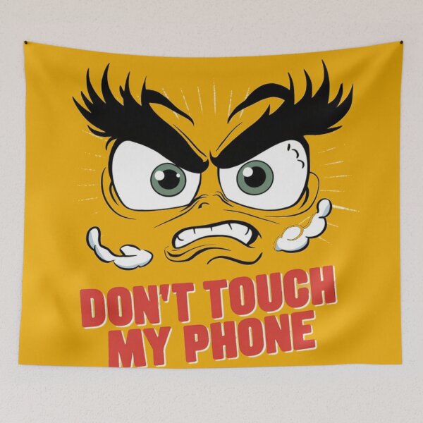 Item preview, Don't touch my Phone designed and sold by 123ks.