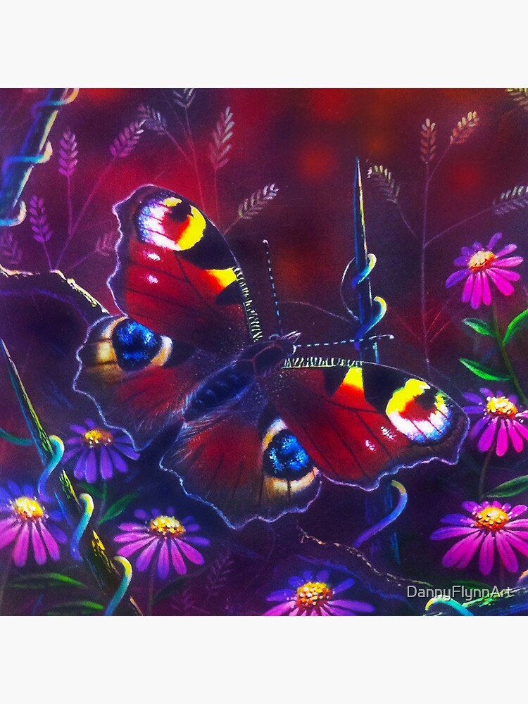 Peacock Butterfly by DannyFlynnArt