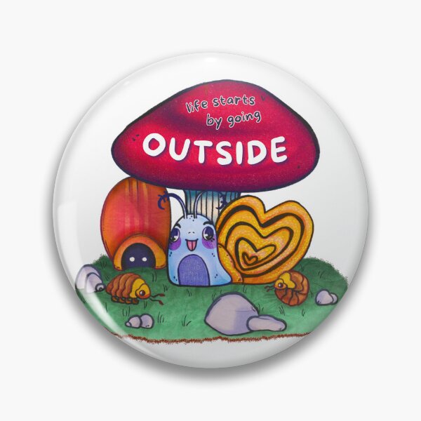 Item preview, Life Starts by Going Outside designed and sold by Strudelbee.