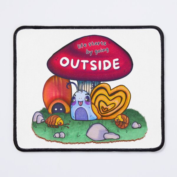 Item preview, Life Starts by Going Outside designed and sold by Strudelbee.